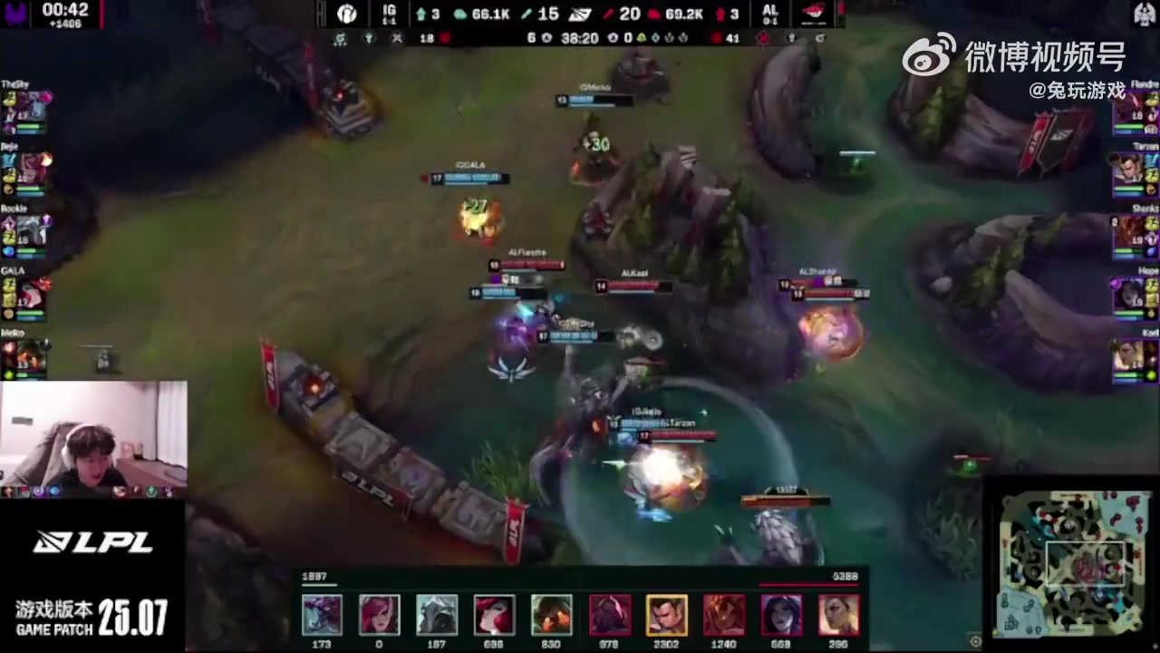 DB电子官网朱开也这么觉得！957二路：这局能输？第二局BP没问题 丹尼最尽力